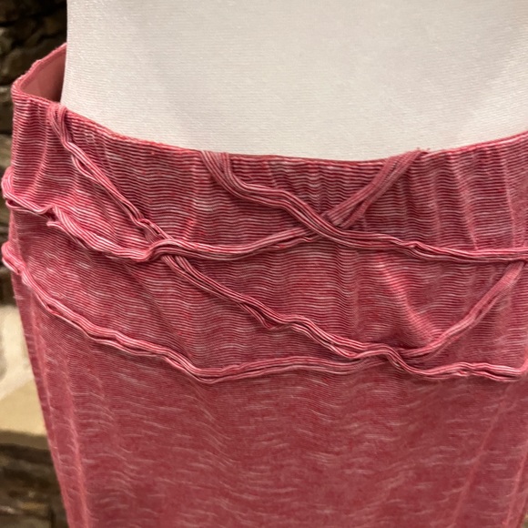 Max studio maxi red striped skirt - Picture 4 of 5